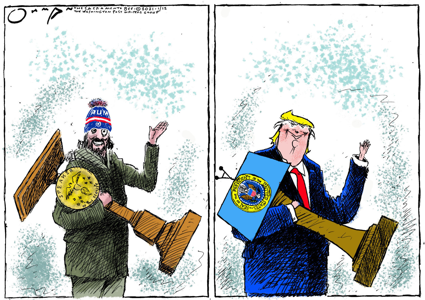 Jack Ohman, editorial cartoon